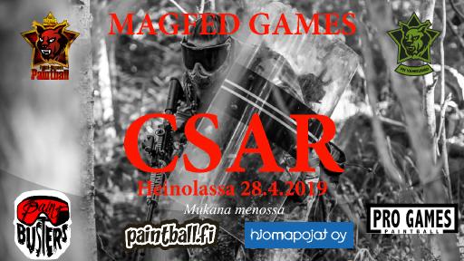 Magfed Games: CSAR Heinolassa 28.4.2019
