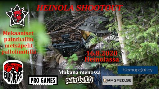 Heinola Shootout - paintballin harrastepelit