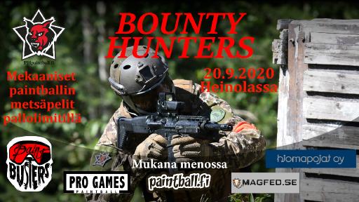 Bounty Hunters - paintballin harrastepelit Heinolassa