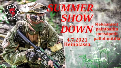 Summer Showdown - paintballin harrastepelit