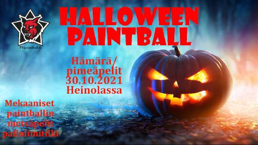 Halloween Paintball