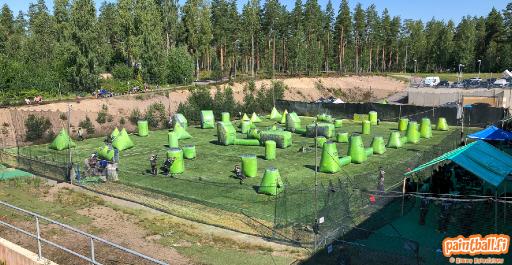 Avoimet paintball-pelit Vierumäellä