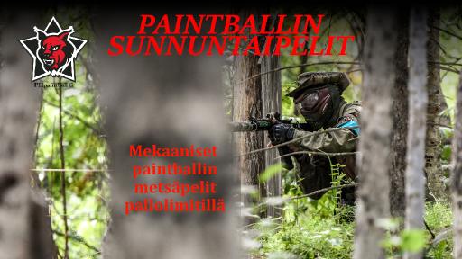 Paintballin sunnuntaipelit