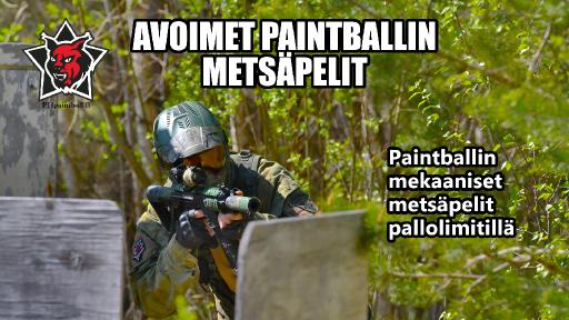  Avoimet paintballin metsäpelit 