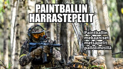 Avoimet paintballin metsäpelit