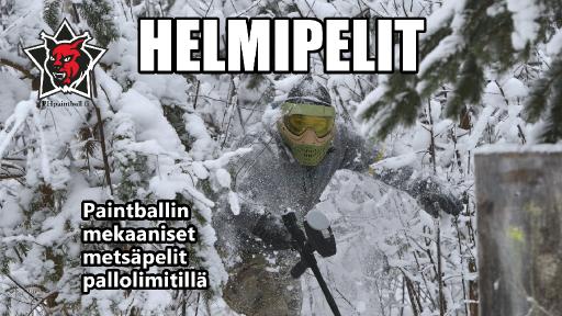 Helmipelit - Avoimet paintballin talvipelit 