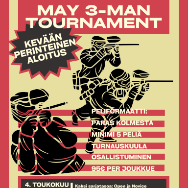 May 3-man turnaus