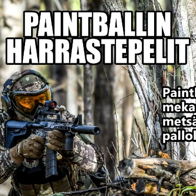 Avoimet paintballin metsäpelit