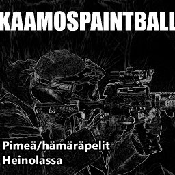 Kaamospaintball - avoimet paintballin hämäräpelit