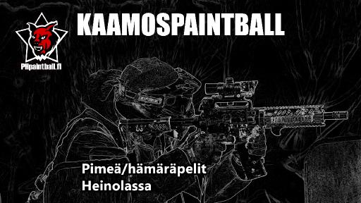 Kaamospaintball - avoimet paintballin hämäräpelit