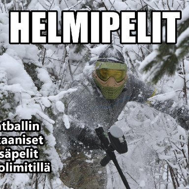 Helmipelit - Avoimet paintballin mets&auml;pelit 