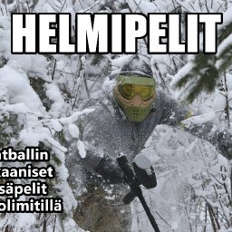 Helmipelit - Avoimet paintballin mets&auml;pelit 