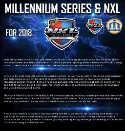 Millennium Series yhteen NXL:n kanssa