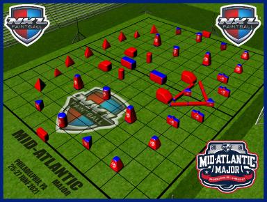 NXL:n Mid-Atlantic Majorin kenttälayout julki