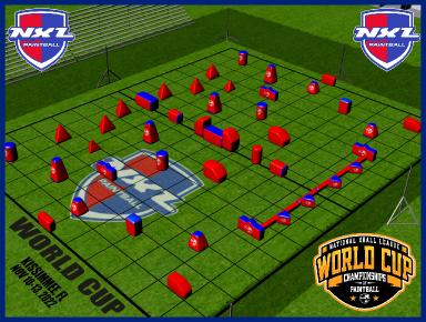 NXL World Cup kentt&auml;layout 2022