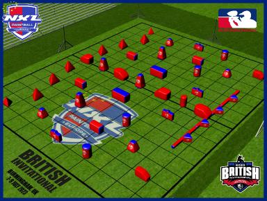 NXL:n British Invitational 2023 kentt&auml;layout julki