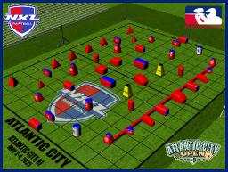 NXL Atlantic Cityn kentt&auml;layout julki 2025