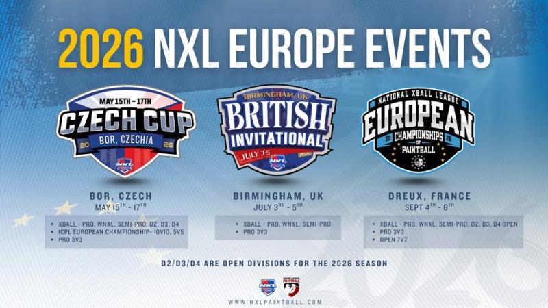 Euro-NXL:n kauden 2026 kisakalenteri