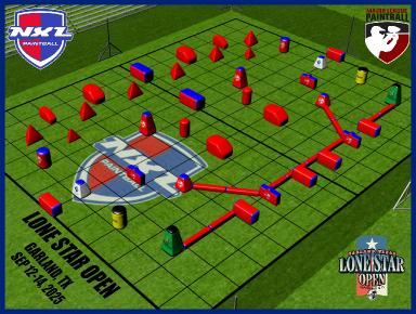 NXL Lone Star Open kentt&auml;layout julki