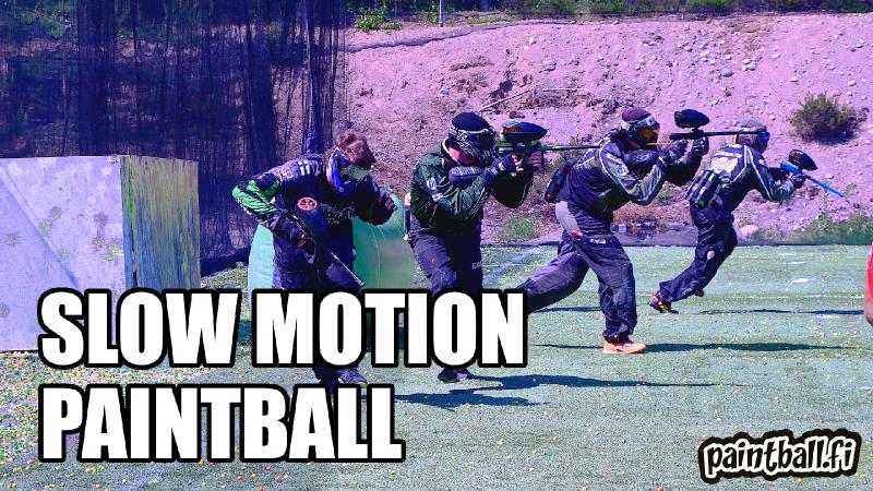 Kes&auml;n treenailuja hidastettuna