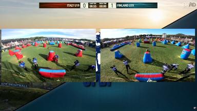 Suomen paintball-maajoukkueiden pelit videolla 2026