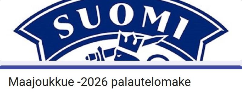Palautetta maajoukkuetoiminnasta