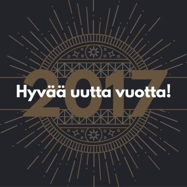 Hyv&auml;&auml; uutta vuotta!