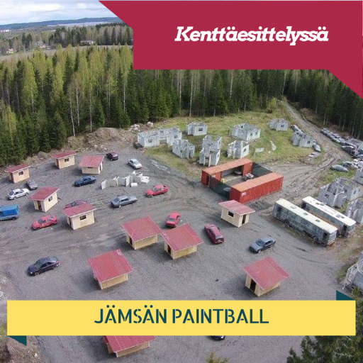 Kenttäesittelyssä Jämsän Paintball