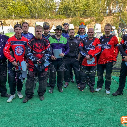 Suomen Paintball-liiton SM-liigan ja 1. divisioonan kapteenit 30. juhlakaudelle