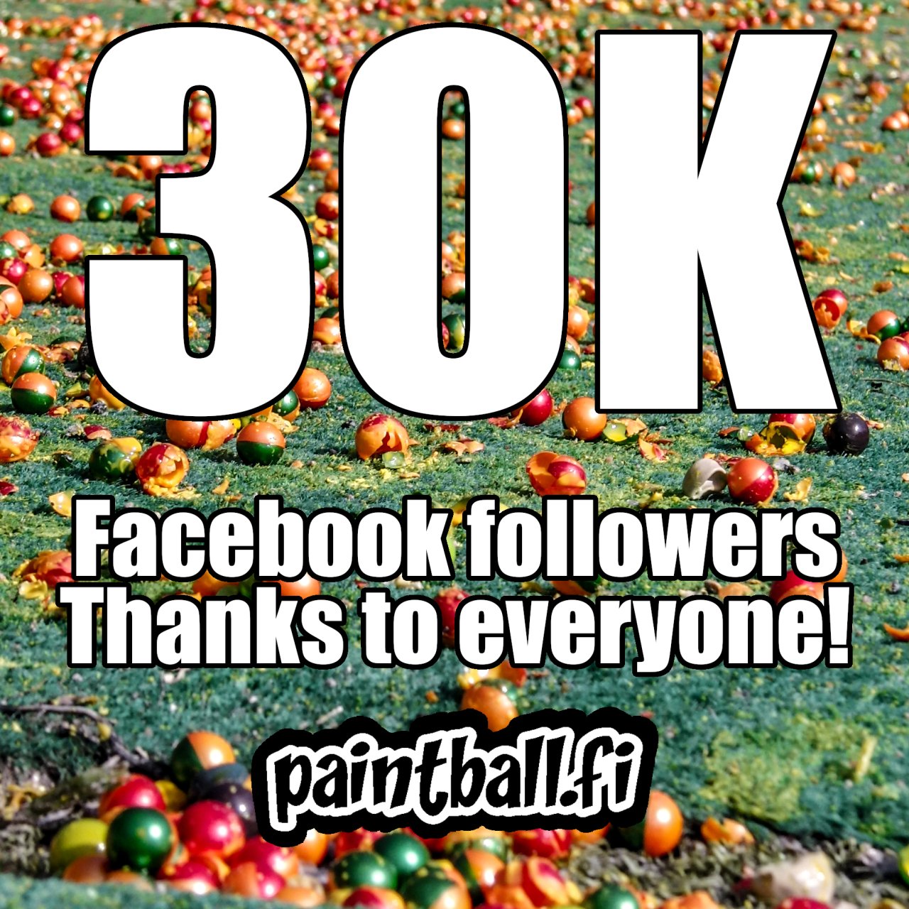 30K Facebook followers! Thanks to everyone!