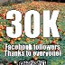 30K Facebook followers! Thanks to everyone!