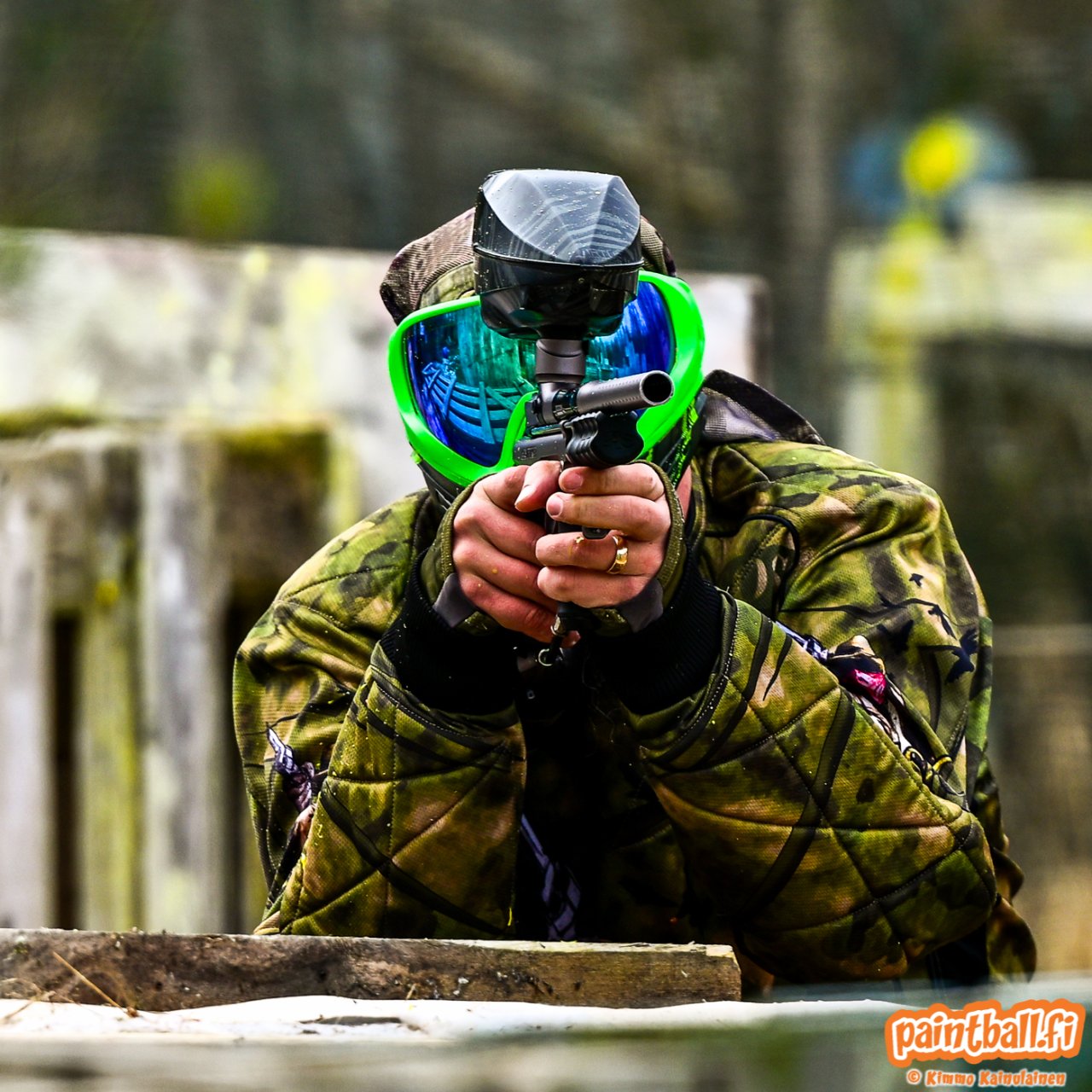 Pump paintball!