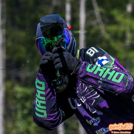 Paintball in flight