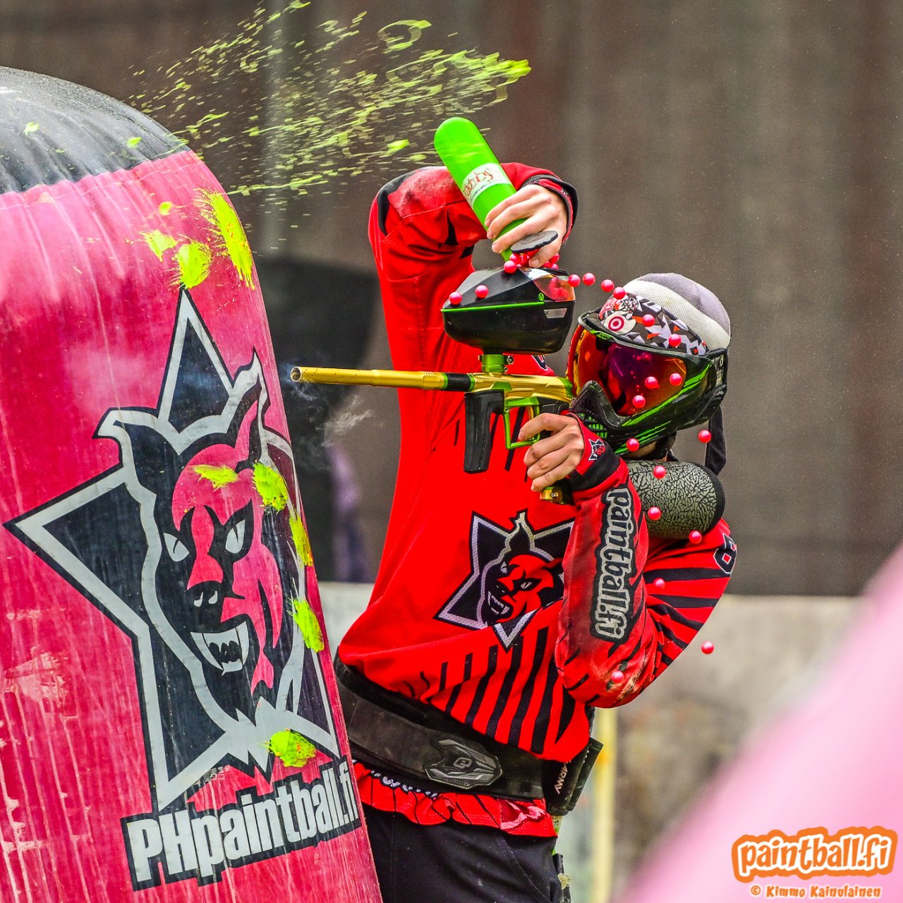 Reload and splash